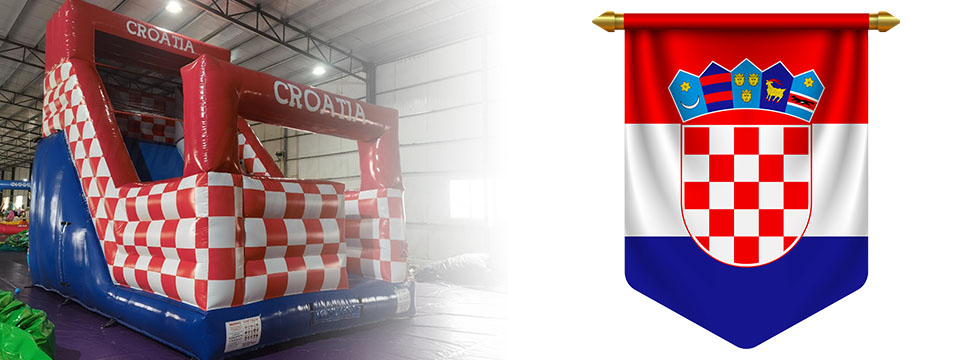 Croatia tobogan na napuhavanje