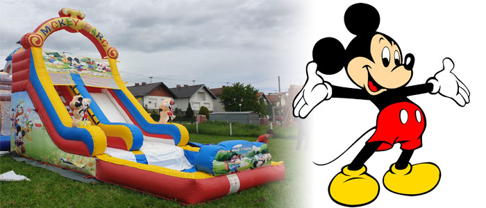 Tobogan s bazenom - Mickey Mouse